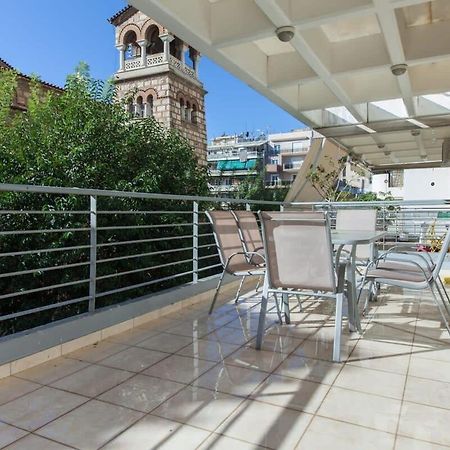 אתונה Scenic Balcony Apt In Vibrant Petralona מראה חיצוני תמונה